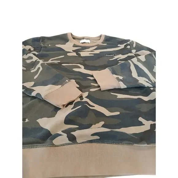 Ovadia and‎ sons Camo Cotton Mens sweatshirt XL